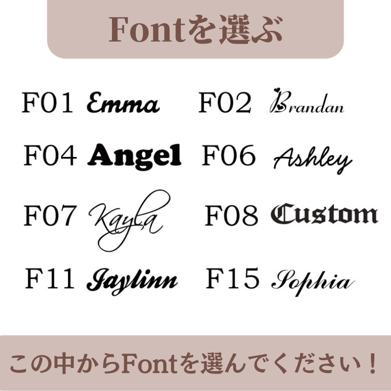文字 名前切り抜きペンダント&サークル プロジェクション写真入れカスタムネックレス