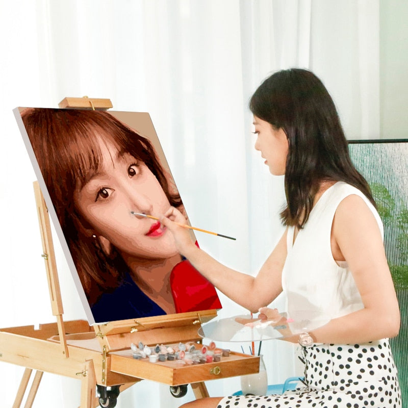 好きな写を 塗り絵にできる DIY絵セット(2)