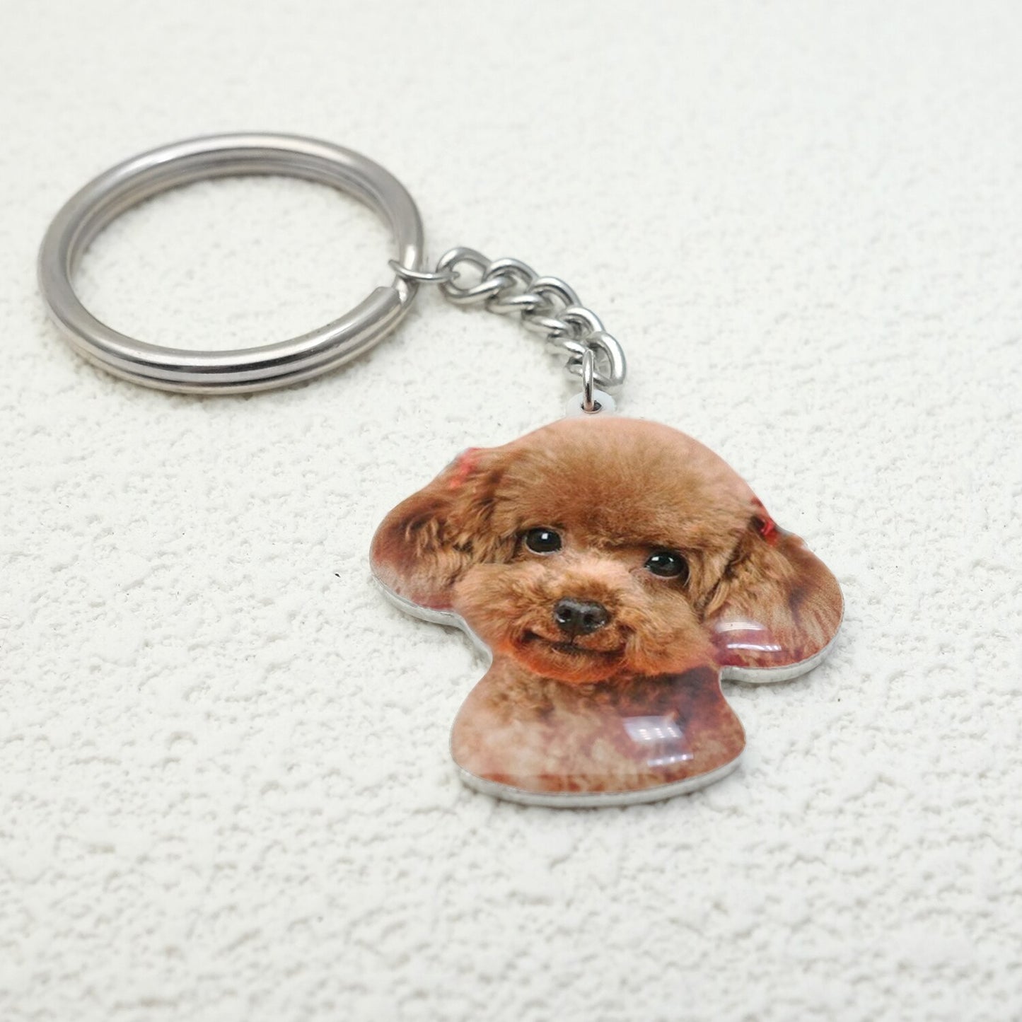 うちの子 写真 切り抜きフォトキーホルダー