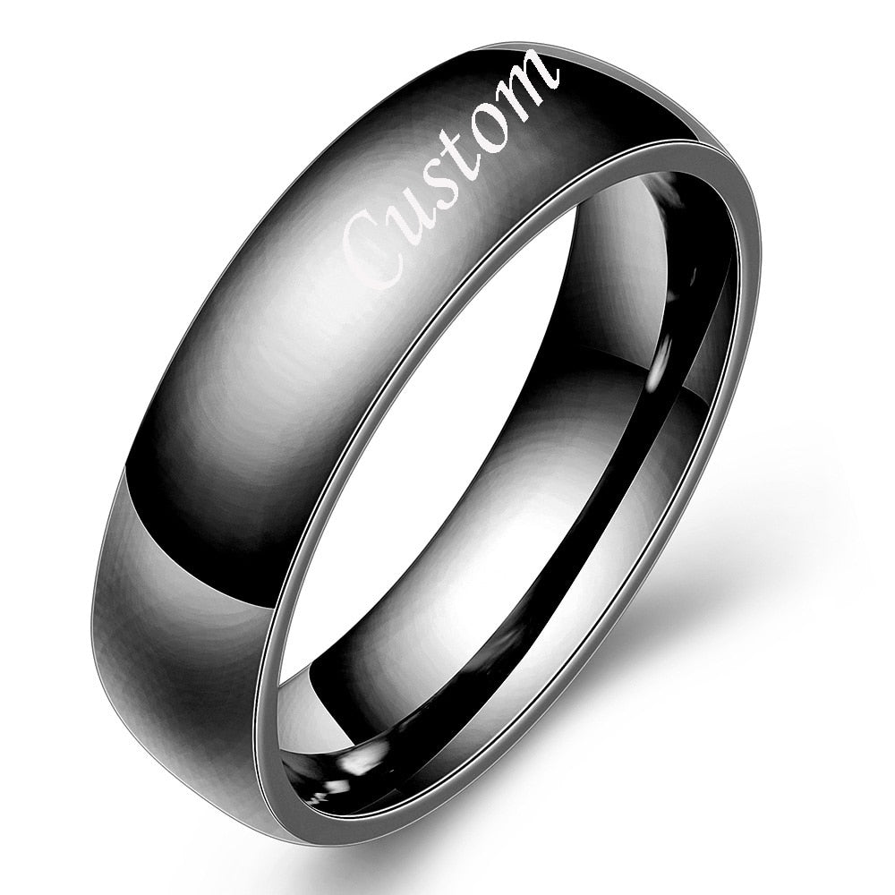 キュービックジルコニア 人工石 名入れカップルリング 指輪